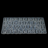 Large Alphabet & Numbers Silicone Mould for Resin Epoxy Jewelry DIY