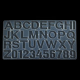 Large Alphabet & Numbers Silicone Mould for Resin Epoxy Jewelry DIY