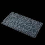 Large Alphabet & Numbers Silicone Mould for Resin Epoxy Jewelry DIY