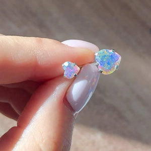 Zircon Stainless Steel Navel Piercing Heart Belly Button Rings