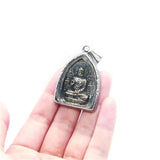 Buddha Pendant Necklace in 316L Stainless Steel