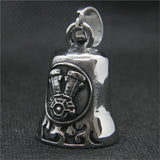 1pc Motor Engine Bell Pendant Stainless Steel Biker Style