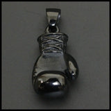 Golden Huge Boxing Glove Pendant 316L Stainless Steel Men Glove Pendant