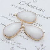 Natural Semi-precious Stone Crystal Pendant for Jewelry Making