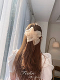 Oversized Organza Hair Ring Head Rope Elastic Hair Rope