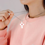 Custom Medical Alert Necklace Stainless Steel ID Necklace