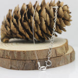 Transparent Chain Mother Of Pearl Shell Necklace