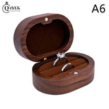 Ring Jewelry Gift Packaging Box Holder Wedding Valentine Engagement Anniversary
