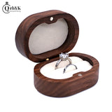 Ring Jewelry Gift Packaging Box Holder Wedding Valentine Engagement Anniversary