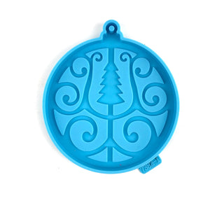 Christmas Pendant Silicone Mold DIY Keychain Epoxy Mold