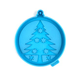 Christmas Pendant Silicone Mold DIY Keychain Epoxy Mold