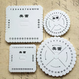 1pc Round Square Kumihimo Disc Beading Cord Disk Braided Plate Jewelry Tools