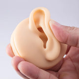 Silicone Human Ear Mouth Eye Model Piercing Display
