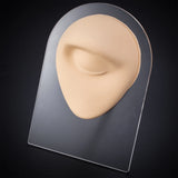 Silicone Human Ear Mouth Eye Model Piercing Display