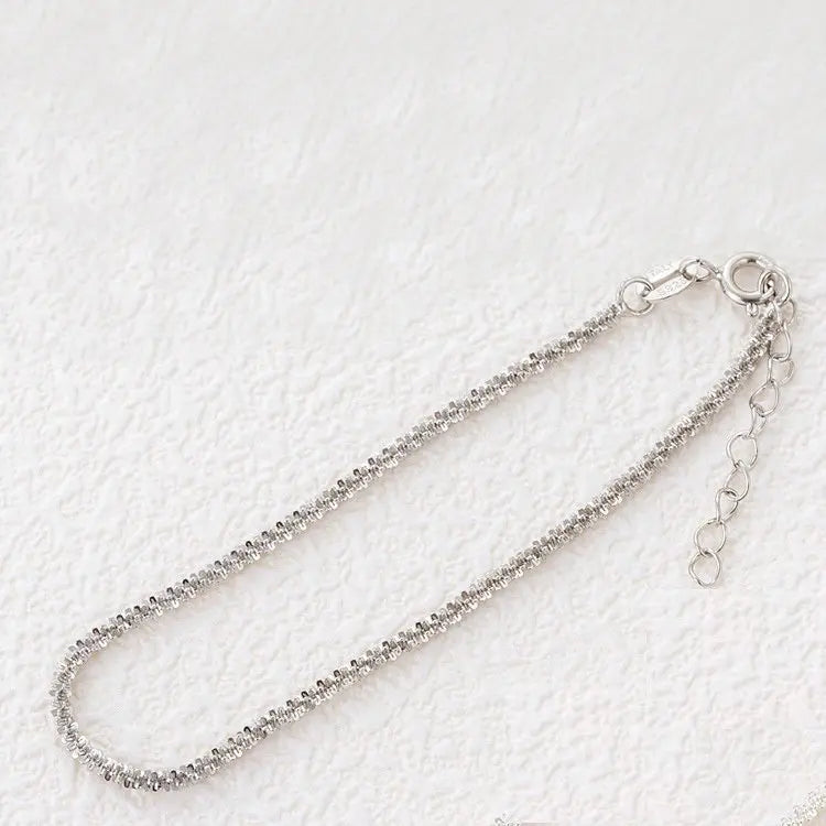 925 Sterling Silver Bracelet Women Fine Jewelry