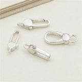 925 Sterling Silver Lobster Clasps Hooks for DIY Jewelry Making