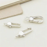 925 Sterling Silver Lobster Clasps Hooks for DIY Jewelry Making