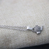 Strange Thing DIY Teapot Stainless Steel Punk Necklace