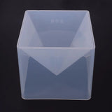 Pyramid Silicone Mould Resin Jewelry Crystal Mold with Frame