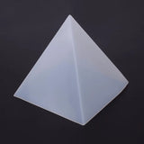 Pyramid Silicone Mould Resin Jewelry Crystal Mold with Frame