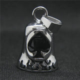 Spade Bell Pendant Stainless Steel Jewelry Heart Bell Pendant