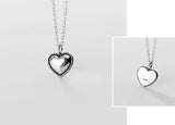 Thail Silver Oval Pendant Necklace GTLX2047