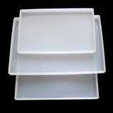 Large Size Rectangular Square Epoxy Resin Tray Mold