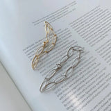 Punk Silver White/Gold Oval Chain Bracelet 15.5cm+3cm