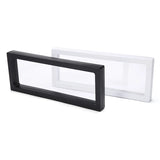 1pc Transparent Jewelry Display Frame Holder TPU Membrane Packaging Box