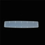 Silicone Ruler Epoxy Resin Mold DIY Craft Tool 22*4.5cm