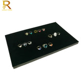 Velvet Earring Jewelry Holder Soft Sponge Organizer Store Counter Jewelry Pad