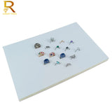 Velvet Earring Jewelry Holder Soft Sponge Organizer Store Counter Jewelry Pad