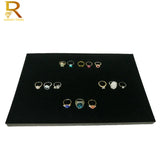 Velvet Earring Jewelry Holder Soft Sponge Organizer Store Counter Jewelry Pad