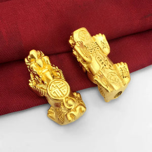Vietnam Shakin Charms Lucky Women Jewelry Making Pixiu Loose Beads