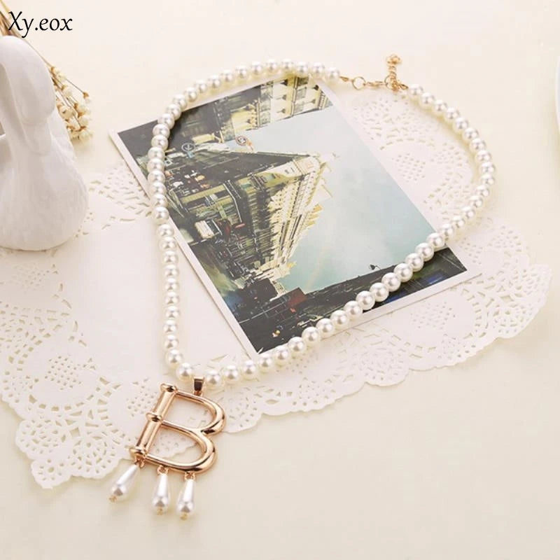 Vintage Tudors Anne Boleyn Faux Pearl Necklace Choker