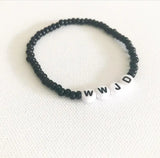 WWJD Bracelet, Christian Jewelry, Religious Bracelet