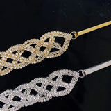 Rhinestone Chain Hair Comb Indian Wedding Bride Jewelry