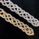Rhinestone Chain Hair Comb Indian Wedding Bride Jewelry