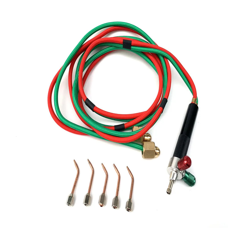 Gas Blow Torch Soldering Solder Iron Gun Oxygen Acetylene Mini