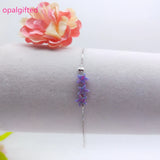 Lovely Star Opal Bracelet 925 Sterling Silver Synthetic Opal Stone Bracelet