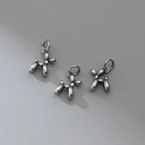 925 Sterling Silver Balloon Dog Dangler Charms S925 Silver Pendants