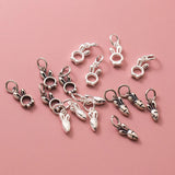 925 Silver Rabbit&Carrot Charms Pendant DIY Jewelry