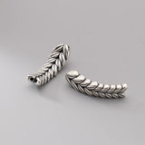 925 Silver Double Holes Bead Charms 39mm 44mm S925 Spacer DIY Jewelry