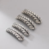 925 Silver Double Holes Bead Charms 39mm 44mm S925 Spacer DIY Jewelry