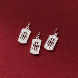 925 Silver Chinese Magic Charms Pendant DIY Jewelry