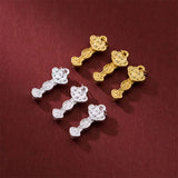 999 Pure Silver Chinese Magic Wand Lucky Pendant DIY Bracelet Necklace