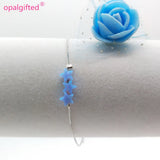 Opal Mini Star Bracelet with 925 Sterling Silver