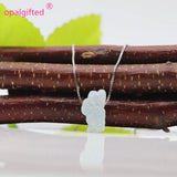 Opal Lake Tahoe Necklace 925 Sterling Silver Synthetic Opal Necklace