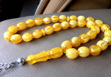 1pc Amber Prayer Beads Rosary Islamic 33 Tasbih Allah Prayer Tesbih