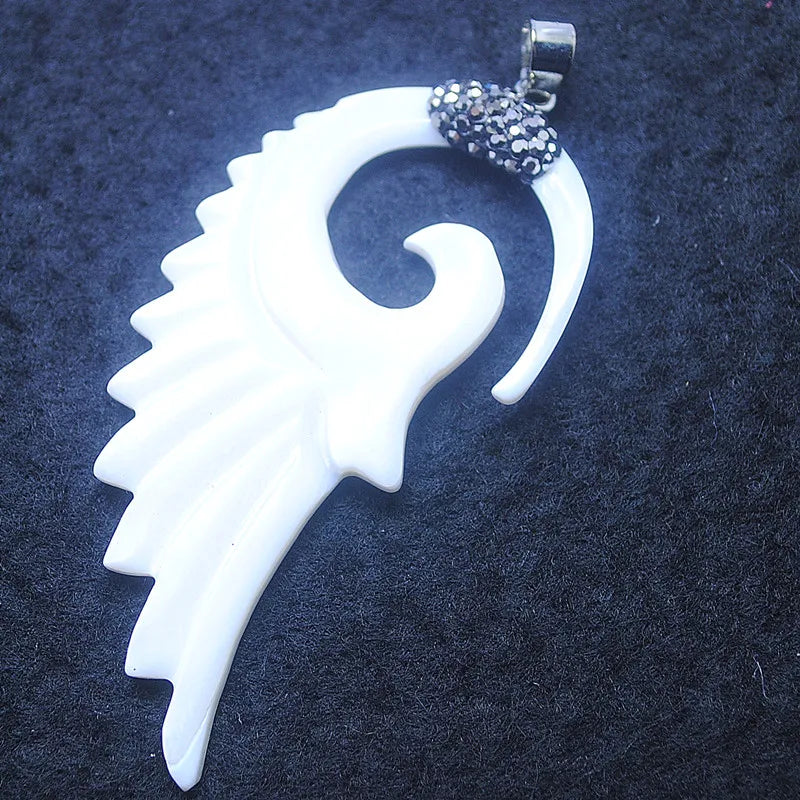 Natural Yellow Lips Shell Pendant for Women Pendants Making